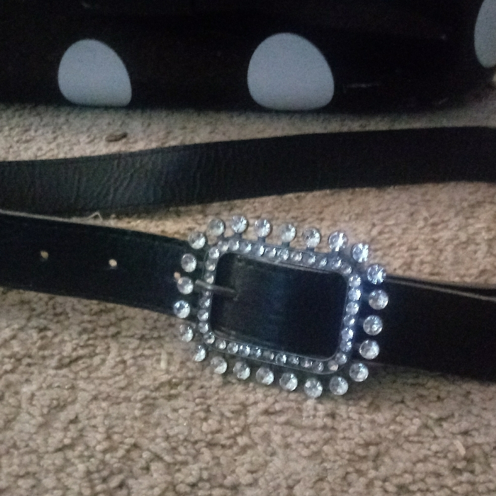 Black belt with jem stones for kids